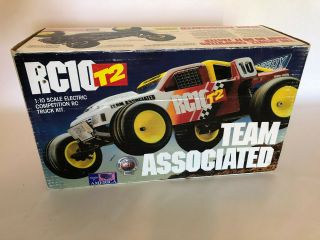 Vintage Team Associated Rc10t2 Box Only