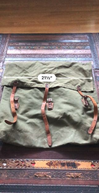 Vintage Duluth Pack Backpack Monarch
