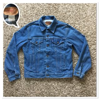 Vintage Levi’s 70506 - 0214 Blue Jean Jacket Size 40r Made In Usa No Big E