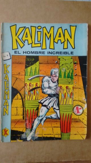 Kaliman Num 8 Profanadores De Tumbas Shipment Comic In Spanish Vintage