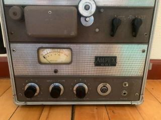 Vintage Ampex 602 601 Tube Mic Preamp 600 Series Reel to Reel Player 2