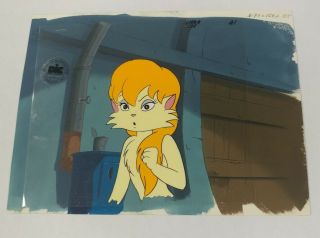 Heathcliff And The Catillac Cats Hand Painted Animation Art Cel Rare