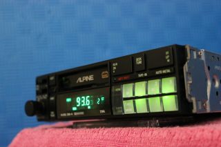 Alpine 7286l Old School Top Of The Line Radio/cassette Player Hltac Head Rare