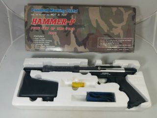 Spyder " Hammer - P " Vintage Paintball Pump Marker 1993