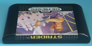 Strider (, Complete) for Sega Genesis 1990 CIB Vintage 4