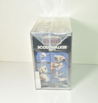 Vintage 1983 Kenner Star Wars ROTJ Scout Walker AFA 75 MISB 2