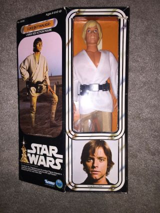 1978 Vintage Star Wars Luke Skywalker 12 Inch Figure Doll Boxed Complete
