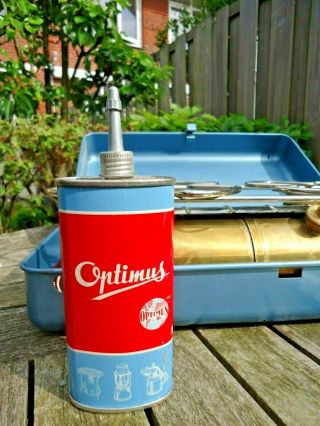 Vintage Optimus 22B double burner gasoline pressure cooking supply 4