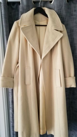 Vintage 100 Cashmere Ladies Coat