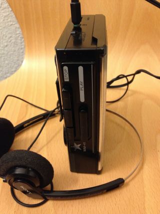 Vintage SONY Walkman WM - 41 Stereo Cassette Player w/ Headphones Japan 4