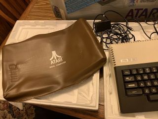 Vintage Atari 800 XL CIB W/Console Cover Power Turns On When Plugged In 2