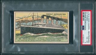 1912 Guerin - Boutron 82 Titanic Psa 4 (pop:2,  Higher:0) Extremely Rare [bbe]