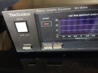 Vintage Technics SH - 8044 Graphics Stereo Frequency Equalizer TESTED/WORKS 5