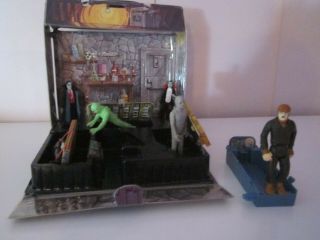 Vintage Mini Monster Play Case w/ 6 Figures REMCO All 2