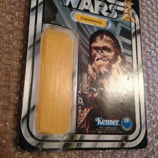 Star Wars Vintage Kenner 1977 Chewbacca 12 A SW - 12A Card Back Bubble SKU Footer 5