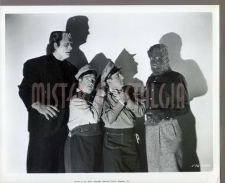 Vintage Photo 1948 Glenn Strange Abbott & Costello Meet Frankenstein 38 