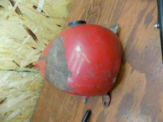 vintage harley davidson fuel gas tank panhead knuckle head 1947 1950 1955 1960 8