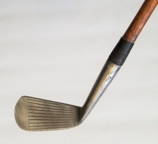 Antique Hickory Shaft Tom Stewart 28 Iron; Re Conditioned Player,  Vintage Golf