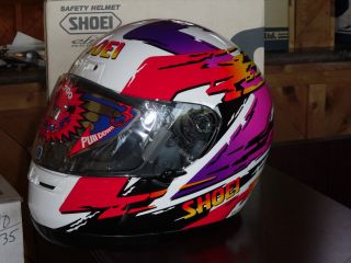 SHOEI RF - 700 RAGE TC - 1 Motorcycle Helmet - Large - Vintage - Retro 2