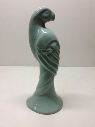 Vintage Royal Haeger - Parrot Bird - Glazed Ceramic - Green - 17”