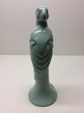 Vintage Royal Haeger - Parrot Bird - Glazed Ceramic - Green - 17” 2