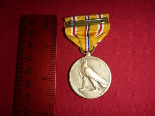 Vintage WWII WW2 U.  S ARMY ASIATIC PACIFIC CAMPAIGN MEDAL RIBBON Military PIN 2