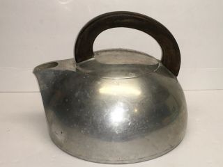 Vintage Wagner Ware Magnalite Water Kettle 4135 Art Deco Teapot Sidney Ohio