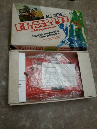 Vintage Odyssey 100 Game System With Box
