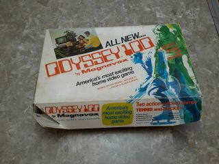 Vintage Odyssey 100 game system with box 8