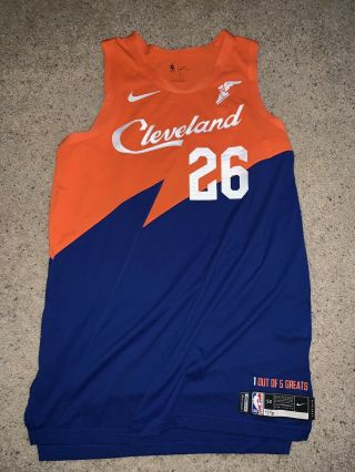 Kyle Korver Game Worn Cleveland Cavaliers Nike City Jersey Authentic Nba Rare