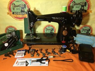 Vintage Singer 201 - 2 Sewing Machine Cleaned & Serviced