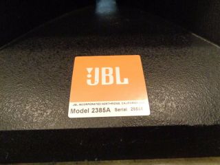 Vintage JBL 2385A Bi - Radial Horn for 2440 2441 2445 2450 Compression Drivers 5