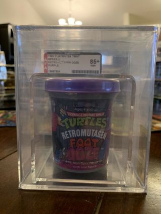 Tmnt Afa Graded 85,  Near,  Retromutagen Foot Ooze Rare Vintage Hard To Find