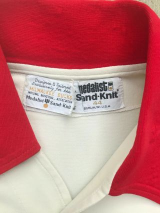 Rare Milwaukee Bucks Junior Bridgeman Game Worn Warmup NBA Shirt Jacket 3
