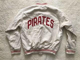 Vtg 40’s Wilson Button Front Varsity Jacket Pirates Baseball Wool 42 Letterman