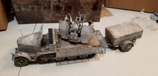 Figarti Miniatures World War 2 Etg - 010 German Sd.  Kfz7/1 Flakvierling & Crew Rare