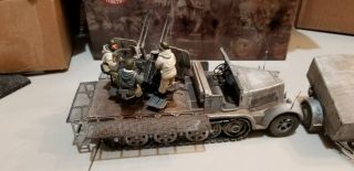 Figarti Miniatures World War 2 ETG - 010 German Sd.  Kfz7/1 Flakvierling & Crew RARE 7