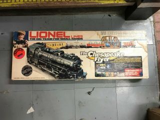Vintage Lionel Lines Train Set 1979 Chesapeake Flyer Die Cast Metal Engine