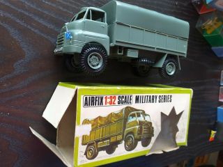 Vintage Boxed Airfix Bedford R.  L Lorry 1/32 Military Series Truck
