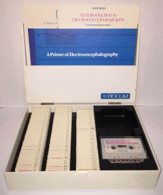 Vtg A Primer Of Electroencephalography Rocom 146 Slides Presentation Kit 1972