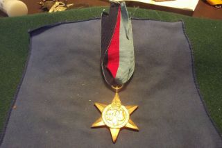 Ww Ii Canadian Medal The 1939 - 1945 Star With Ribbon