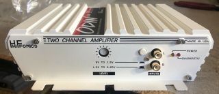 Old School Hifonics ODIN VIII 2 Channel Amplifier,  RARE,  USA,  Zed Audio,  NOS,  NIB 3