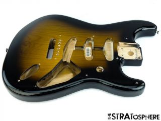 Fender Vintage 50s Lacquer Nitro Stratocaster Strat Body 2ts Sunburst