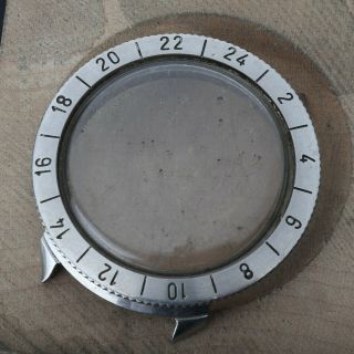 Vintage Bulova Accutron 214 Astronaut Watch Case With Bezel