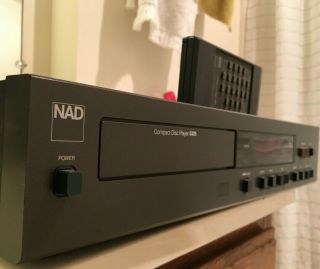 Nad 5325 Vtg 1990 Audiophile Cd Player Black Compact Disc Audio - Rare