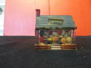 Vintage Glass Candy Container Antique Cabin Home
