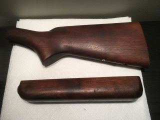 Vintage Marlin 336 Butt Stock And Forend Set For Older Model Rifle Gun