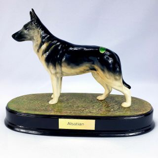 Vintage Porcelain Beswick,  Alsatian German Shepherd Dog,  Ulica Of Brittas