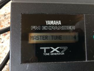 Rare Vintage Yamaha Fm Expander Tone Generator Tx7