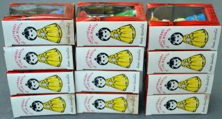 Vintage 1960 ' s ADRIANE Old Stock NOS Japan Sweetheart of the Month Figures 6